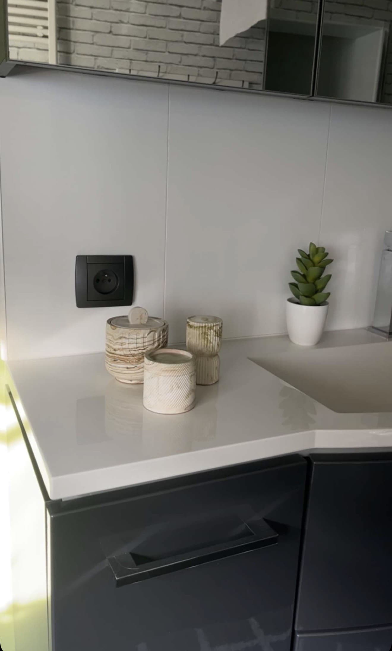 Petit pot à coton démaquillant avec couvercle - Vue 3